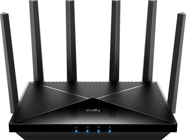 Роутер беспроводной Cudy WR6500H BE6500 100/1000/2500BASE-T черный