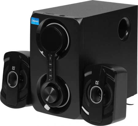 Колонки Defender Eclipse 2.1 черный 40Вт BT беспроводные BT