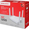 Роутер беспроводной Mercusys AC10 AC1200 10/100BASE-TX белый