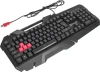 Клавиатура A4Tech B150N черный USB for gamer LED (подставка для запястий)