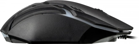 Мышь Оклик 396M INSOMNIA черный оптическая 1200dpi USB 3but (1192373)
