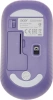 Клавиатура + мышь Acer OCC205 клав:фиолетовый мышь:фиолетовый USB беспроводная slim Multimedia (ZL.ACCEE.00D)