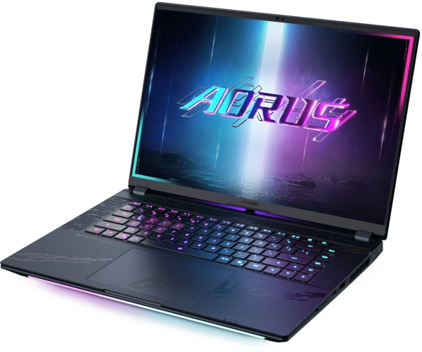 Ноутбук Gigabyte AORUS MASTER 16 AM6H Core Ultra 9 275HX 32Gb SSD1Tb NVIDIA GeForce RTX5080 16Gb 16" OLED QHD+ (2560x1600) Windows 11 Pro black WiFi BT Cam (BYHC5KZE64SP)