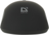 Мышь Defender Ultra Classic MB-280 черный оптическая 1600dpi USB 4but (52281)