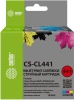 Картридж струйный Cactus CS-CL441 CL-441 многоцветный (18мл) для Canon PIXMA MG2140/ MG3140 с чипом