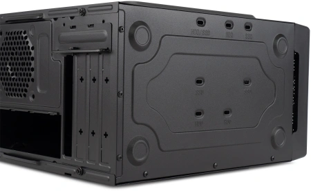 Корпус Digma DCC-MN302 черный без БП mATX 1x80mm 2x120mm 1xUSB2.0 1xUSB3.0 audio