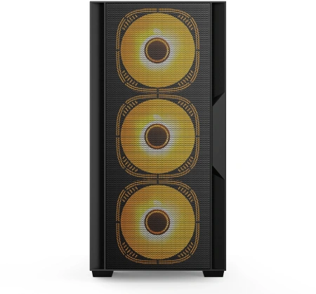Корпус Accord ACC-ZCU1B черный без БП mATX 5x120mm 2xUSB3.0 1xUSB3.1 audio bott PSU