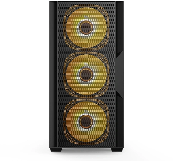Корпус Accord ACC-ZCU1B черный без БП mATX 5x120mm 2xUSB3.0 1xUSB3.1 audio bott PSU