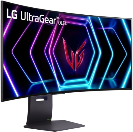 Монитор LG 39" UltraGear 39GS95QE-B черный OLED LED 21:9 HDMI матовая HAS Piv 275cd 178гр/178гр 3440x1440 240Hz G-Sync FreeSync Premium Pro DP 2K USB 10.4кг