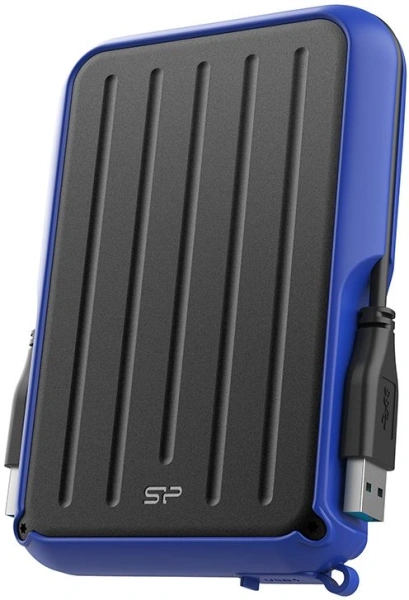 Жесткий диск Silicon Power USB3.0 4TB SP040TBPHD66LS3B Armor A66 2.5" синий