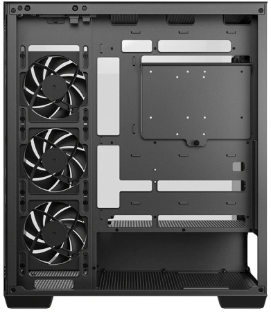 Корпус Deepcool CG580 4F V2 черный без БП ATX 6x120mm 4x140mm 2xUSB3.0 audio bott PSU