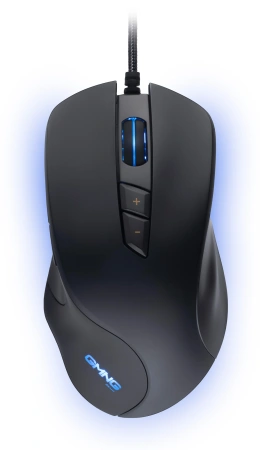 Мышь GMNG 940GM черный оптическая 12800dpi USB для ноутбука 7but
