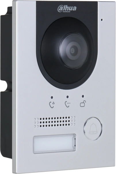 Видеопанель Dahua DHI-VTO2201F-P-S2 цветной сигнал CMOS цвет панели: серебристый