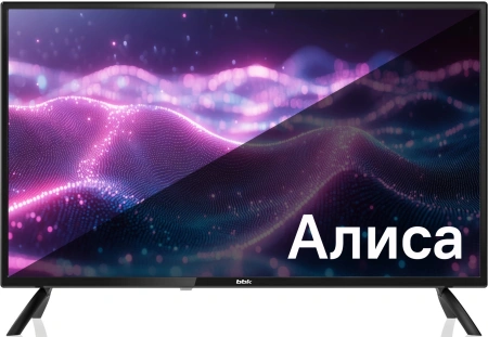 Телевизор LED BBK 32" 32LEX-7257/TS2C (B) Яндекс.ТВ черный HD 60Hz DVB-T2 DVB-C DVB-S2 USB WiFi Smart TV (RUS)