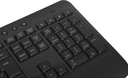 Клавиатура + мышь Logitech MK540 клав:черный мышь:черный USB беспроводная slim Multimedia (920-008686)