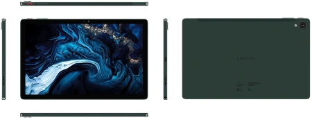 Планшет Digma Pro Pulse T606 (1.6) 8C RAM6Gb ROM128Gb 10.4" In-Cell 2000x1200 4G Android 14 темно-зеленый 13Mpix 5Mpix BT WiFi microSD 128Gb 7000mAh 500hrs