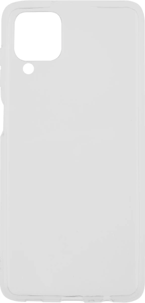 Чехол (клип-кейс) BoraSCO для Samsung Galaxy A12/M12 Silicone Case прозрачный