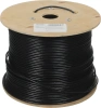 Кабель информационный NTSS NTSS-OUT-FTP4-5Е-PE-BL кат.5E FTP 4 пары 24AWG PE внешний 305м черный