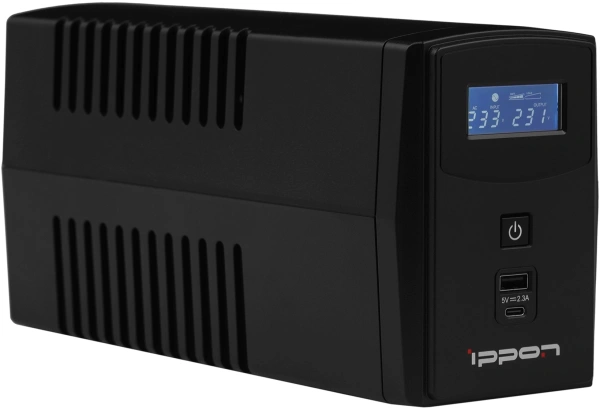 Источник бесперебойного питания Ippon Back Power Pro II Euro 650 360Вт 650ВА черный