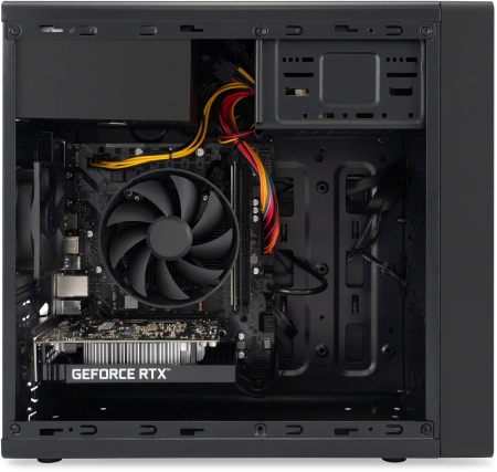 ПК IRU Game 510H6SEA MT i5 12400F (2.5) 16Gb SSD512Gb RTX4060 8Gb FreeDOS GbitEth 500W черный (RUS) (2023164)