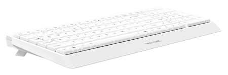 Клавиатура A4Tech FK15 белый USB (FK15 WHITE) кабель 1.5м