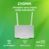 Роутер беспроводной Digma HOME (D4GHMAWH) N300 3G/4G cat.4 белый