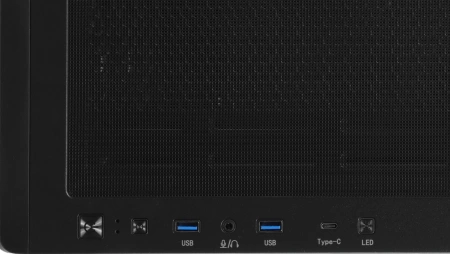 Корпус Formula Air Power G5 Plus черный без БП ATX 2xUSB2.0 audio bott PSU