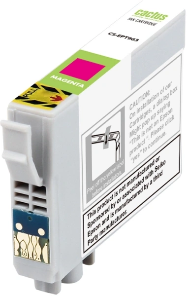 Картридж струйный Cactus CS-EPT963 T0963 пурпурный (13мл) для Epson Stylus Photo R2880 с чипом