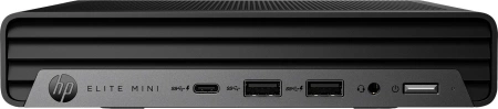 Неттоп HP Elite 800 G9 Mini i7 14700 (2.1) 16Gb SSD512Gb UHDG 770 FreeDOS GbitEth WiFi BT 120W kb мышь клавиатура черный (C7FX9AT)