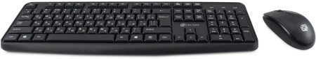 Клавиатура + мышь Оклик S603 клав:черный мышь:черный USB