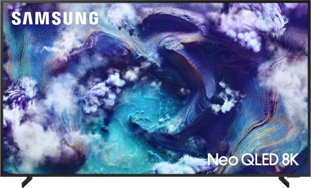 Телевизор QLED Samsung 65" QE75QN900FUXRU Series 9 черненое серебро/серебристый 4K Ultra HD 120Hz DVB-T2 DVB-C DVB-S2 USB WiFi Smart TV