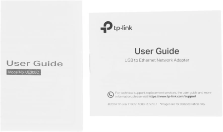 Сетевой адаптер Gigabit Ethernet TP-Link UE300C USB Type-C