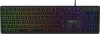 Клавиатура Оклик 550ML черный USB slim Multimedia LED (1061617)