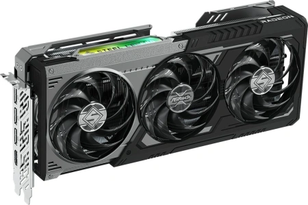 Видеокарта Asrock PCI-E 5.0 RX9070XT SLD 16G AMD Radeon RX 9070XT 16Gb 256bit GDDR6 2400/20000 HDMIx1 DPx3 HDCP Ret