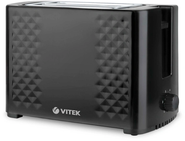 Тостер Vitek VT-1586 BK 750Вт черный