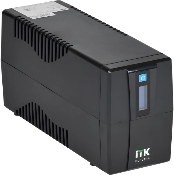 Источник бесперебойного питания ITK Electra EET-0600VA-1-001-S 360Вт 600ВА черный