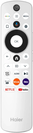 Телевизор HQLED Haier 50" Smart TV S4 серый 4K Ultra HD 60Hz MEMC DVB-T DVB-T2 DVB-C DVB-S DVB-S2 USB WiFi Smart TV