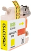 Картридж струйный Cactus CS-LC525XLY желтый (14.4мл) для Brother DCP-J100/J105/J200 с чипом