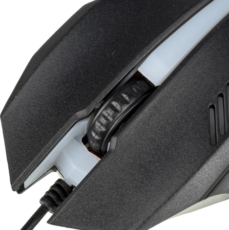 Мышь Оклик 396M INSOMNIA черный оптическая 1200dpi USB 3but (1192373)