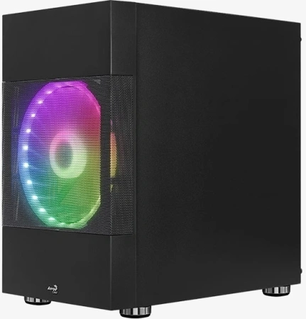 Корпус Aerocool Atomic-G-BK-v1 черный без БП mATX 2x120mm 2x140mm 2xUSB3.0 audio bott PSU