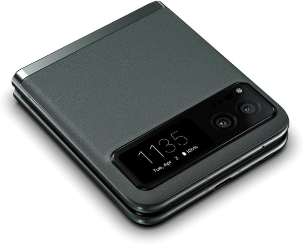 Смартфон Motorola XT2323-1 Razr 40 5G 256Gb 8Gb зеленый раскладной 3G 4G 1Sim 6.9" 1080x2640 Android 13 64Mpix 802.11 a/b/g/n/ac/ax NFC GPS GSM900/1800 GSM1900 Protect