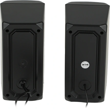 Колонки Defender Solar 2 2.0 черный 8Вт портативные