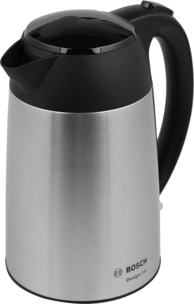 Чайник электрический Bosch TWK3P 1.7л. 2400Вт нержавеющая сталь корпус: нерж.сталь/пластик (TWK3P420)