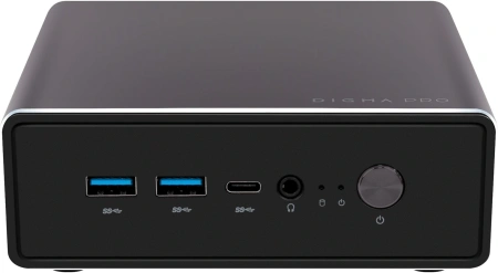 Неттоп Digma Pro Minimax U1 i3 1220P (1.5) 16Gb SSD512Gb UHDG Windows 11 Pro GbitEth WiFi BT 60W темно-серый/черный (DPP3-ADXW01)