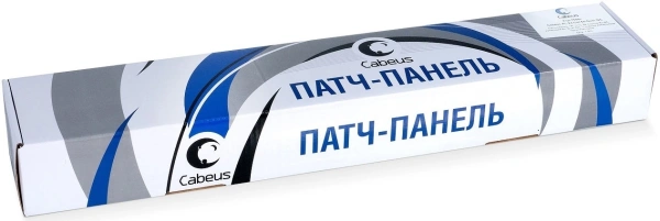 Патч-панель Cabeus PL-48-CAT.5E-DUAL 19" 1U 48xRJ45 кат.5E UTP