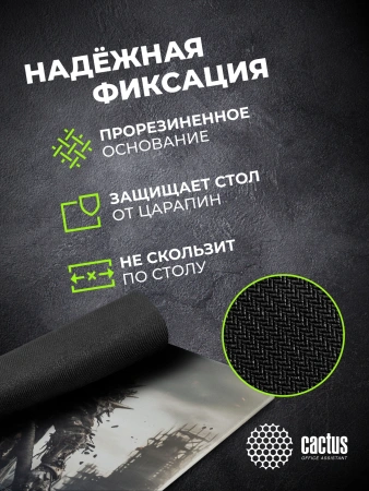 Коврик для мыши Cactus Sking 400x300x3мм (CS-MP-PRO09XL)