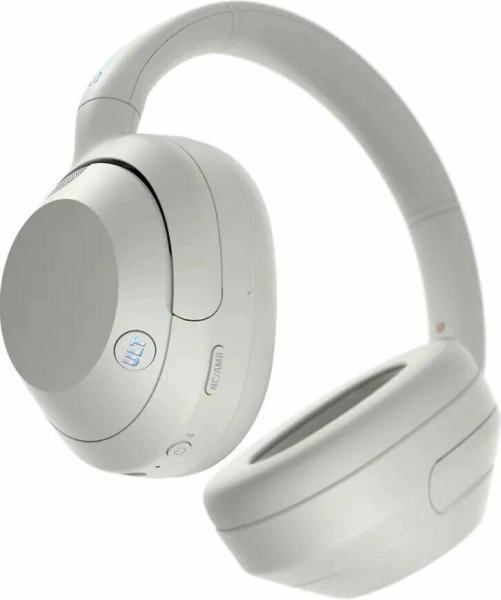 Гарнитура накладные Sony WH-ULT900N белый беспроводные bluetooth оголовье (WHULT900N/W)