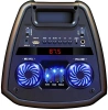 Мидисистема Ginzzu GM-208 черный 50Вт FM USB BT micro SD