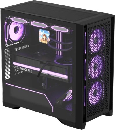 Корпус Formula Air Power G8 черный без БП ATX 8x120mm 6x140mm 2xUSB3.0 audio bott PSU