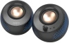 Колонки Creative Pebble X 2.0 черный 30Вт BT портативные